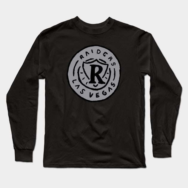 Las Vegas Raideeers 06 Long Sleeve T-Shirt by Very Simple Graph